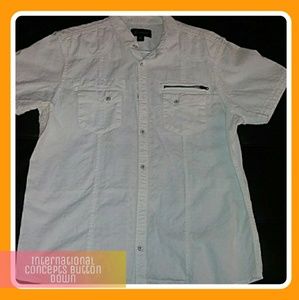 Mens "INC" Button Down Shirt.. Like New 🌟✨✨👌